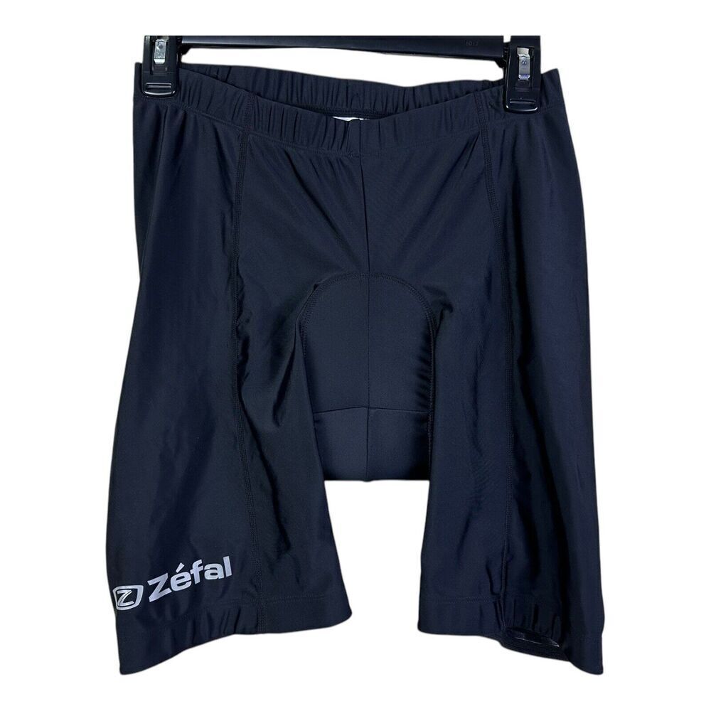 Zefal Cycling Shorts Adult Small-Medium 28-32 Black Nylon Spandex Padded Chamois